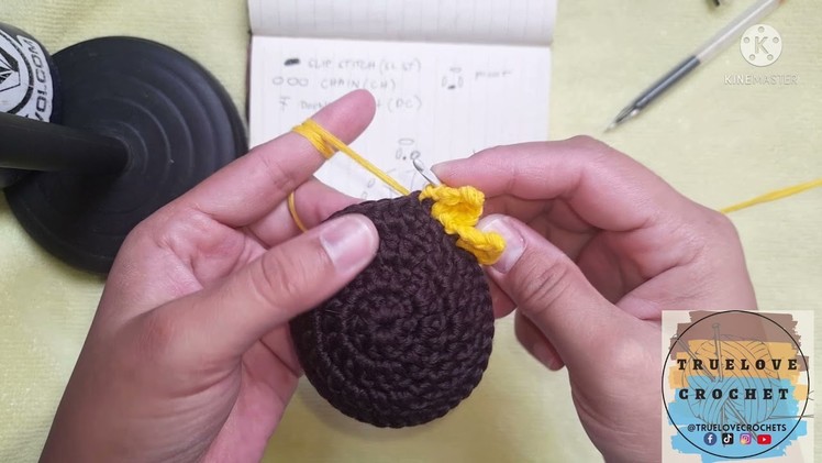 Crochet Sunflower (Part 2)