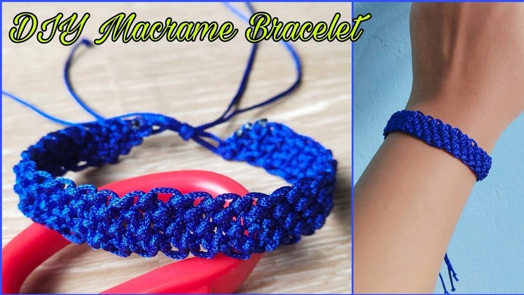 DIY Macrame Bracelet for girls & boys. @Jyoti's World