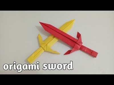 DIY Origami Sword | How to make paper sword