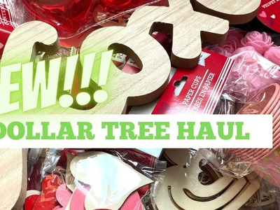 DOLLAR TREE HAUL | COME SEE | VALENTINE'S DAY