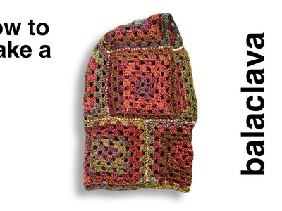 Easy crochet balaclava tutorial !!