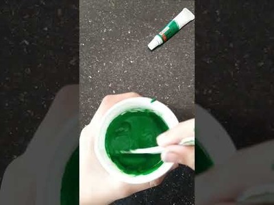 Easy slime making at home soft slime making THULU ART AND CRAFT