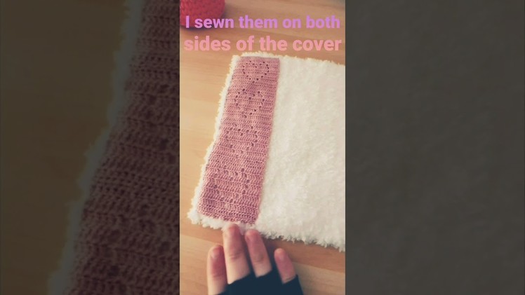 How I crocheted my Candy Book Cover