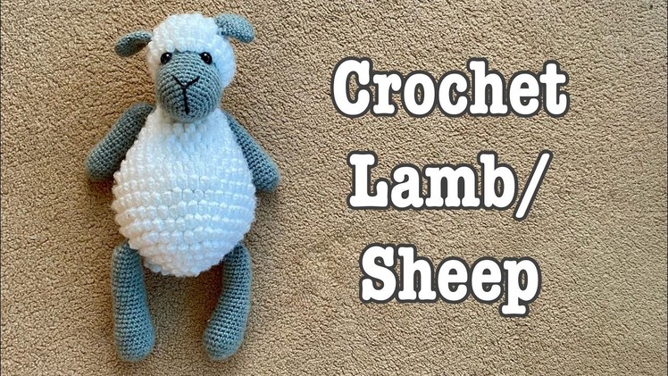 How to crochet a Lamb. crochet stuff toy