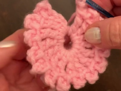 How to crochet One Round 7cm Coaster.Doily.Easy For Beginners.DIY@Crochet With Nonna