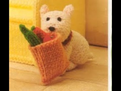 How to knit a cute dog part 2 English sub (Cách đan con chó đáng yêu phần 2)