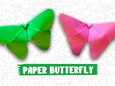 How to make a paper butterfly | Origami butterfly | DIY butterfly