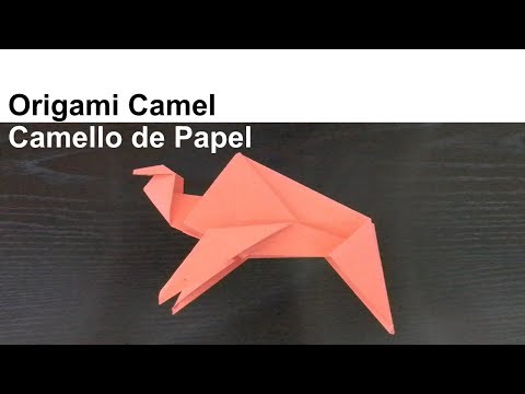 How to Make an Origami Camel ???????? Dromedary, DIY Animals - Cómo Hacer un Camello o Dromedario de Papel