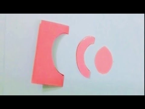 How to make paper cuttung  at home | diy paper craft | paper apple | paper cutting |