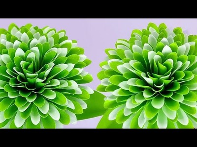 How to make Realistic, Easy paper flower | Paper flower DIY| easy  flower making