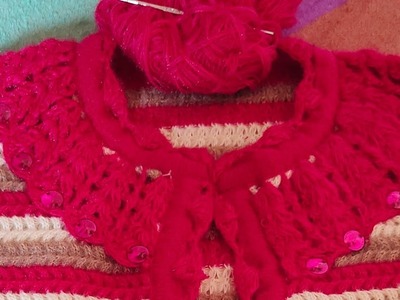 New collar design for koti sweater ,jacket,top, frock.new knitting crochet design
