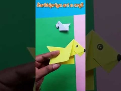 Origami Paper Dog | DIY How to make Origami Dog | Paper Craft