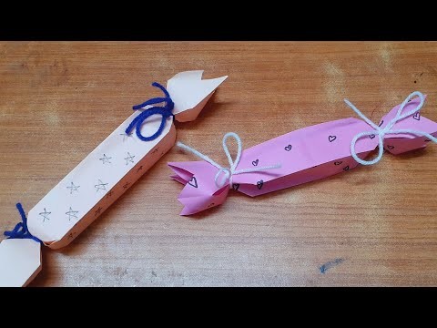 Paper chocolate cover | Mini crafts | craft ideas | paper crafts