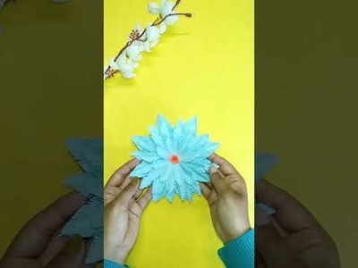 Paper Flower Making Ideas. Paper Flower. Paper Craft #shorts #ytshorts