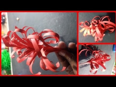 Paper flower making very easy, DIY Paper flower