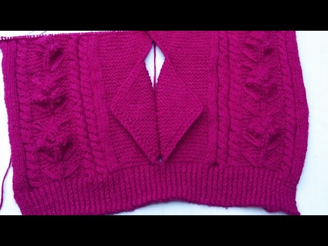 ( Part - 1) How To Make Sweater Design For Gents,Boy||New And Beautiful Knitting Pattern||