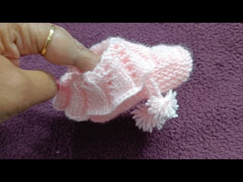 (Part - 4 )Baby Knitted frill Boot 6 m to 1 Year Radhey Radhey.