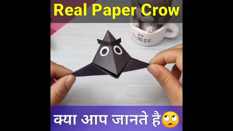 Real Paper Crow|Paper Plane|paper Craft|????????,@5-Minute Crafts #shorts #papercraft #paperplane ????