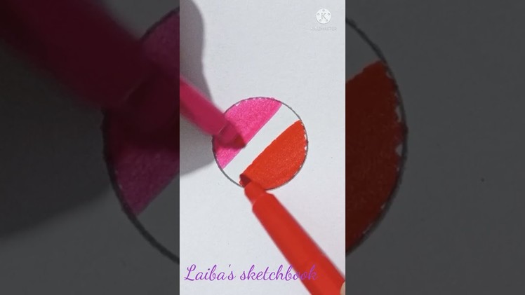 #Short #satisfying |Oddly satisfying video | Amazing creative art | Laiba's sketchbook