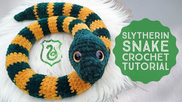 Slytherin Snake | Harry Potter inspired crochet pattern