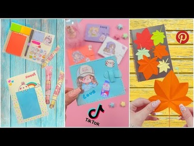 14 DIY - VIRAL TIK TOK and PINTEREST PAPER CRAFTS - SCHOOL SUPPLIES and more. 