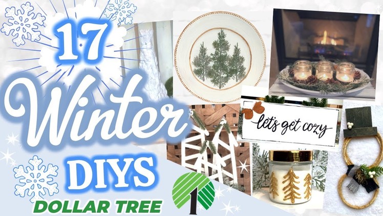 17 AFTER Christmas WINTER DECOR IDEAS.Dollar Tree DIY.Winter Decor DIY 2022