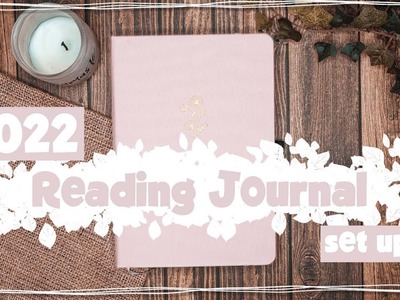 2022 reading journal set up || beginner friendly spreads