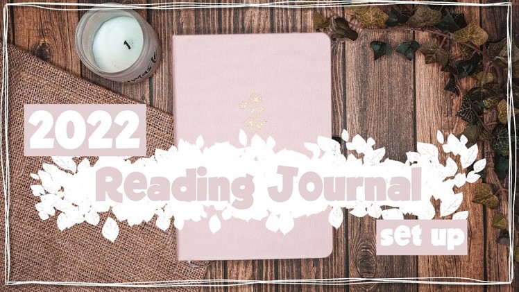 2022 reading journal set up || beginner friendly spreads