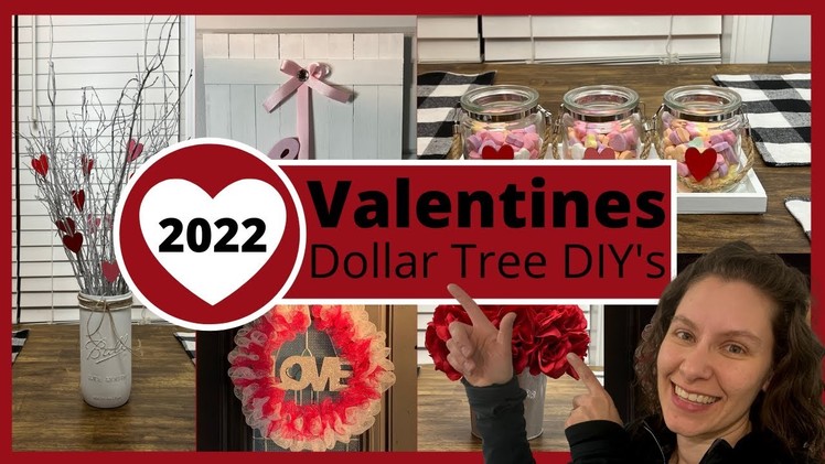 5 HIGH END Dollar Tree Valentine DIY Decor