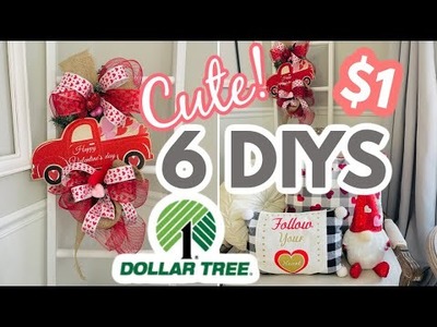 ????6 DIY DOLLAR TREE DECOR CRAFTS VALENTINE'S WINTER ???? Home Sweet Home ep 2 Olivia's Romantic Home DIY