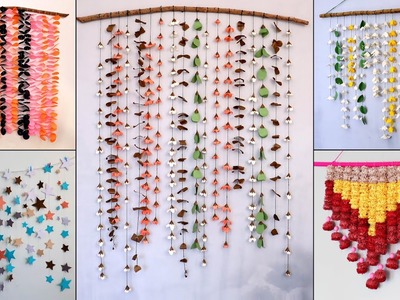 8 Super WALL HANGING Ideas !! DIY Flower Wall Hanging Craft ????