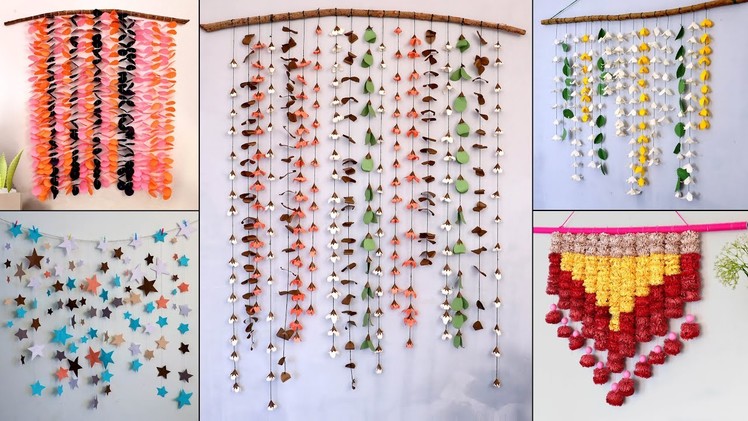 8 Super WALL HANGING Ideas !! DIY Flower Wall Hanging Craft ????