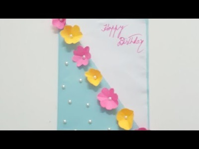Birthday card idea | Birthday Greeting Card latest design handmade |easy paper birthday card