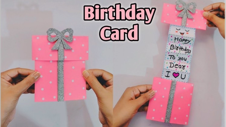 Birthday card Idea | DIY Birthday Gift Idea  | Handmade Birthday greeting card | Tutorial☺????