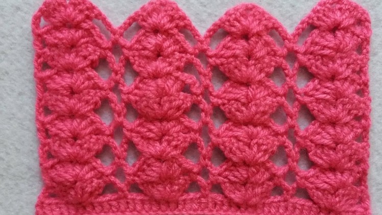 Crochet-Puntos Súper Fácil y Rápido(Tutorial) Muestra #59 How To Crochet Patterns