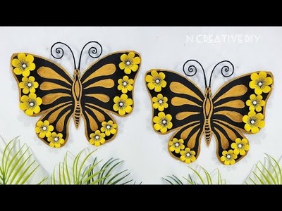 Diy Butterfly wall hanging crafts | Paper craft for home decoration | Paper flower wall decorations