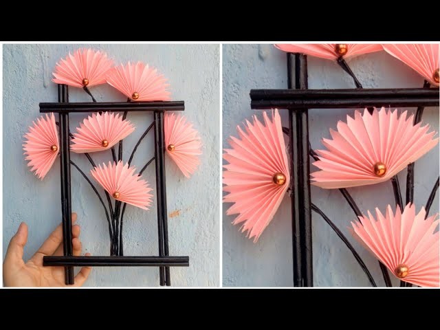 DIY Easy Paper Wall Hanging || Wall Hanging Craft || Home Decoration ideas