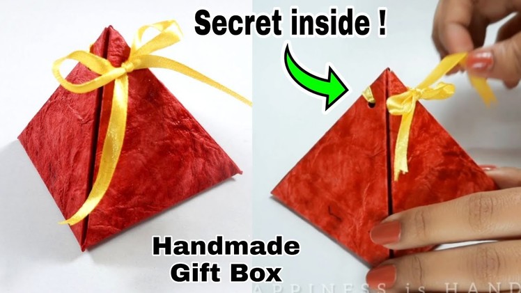 DIY Handmade Gift Box | Gift Wrapping Ideas | Gift Packing Ideas | New Year Gift Ideas