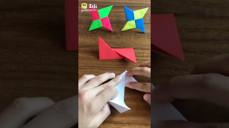 DIY origami ninja star ll 2 minutes craft ll #shorts #trending #viral #craft
