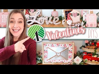 DOLLAR TREE VALENTINES DIYS | Beginner Friendly & AFFORDABLE Valentines Day Décor Ideas For 2022