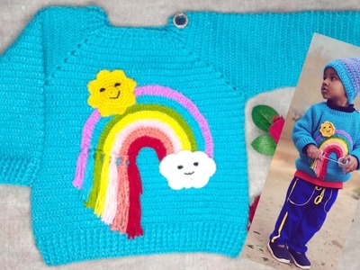 How To Crochet Baby Sweater Stap By Stap