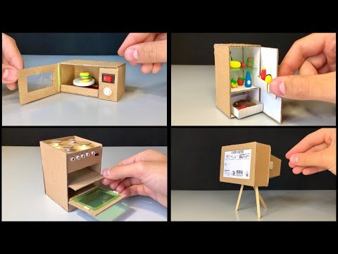 How to Make a Mini Doll Set - DIY Realistic Miniature - Doll House