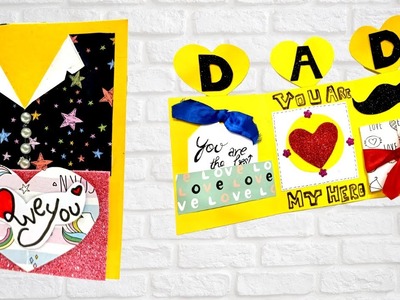 How to make beautiful birthday card for Dad. Handmade birthday card for father. Diy Birthday Card