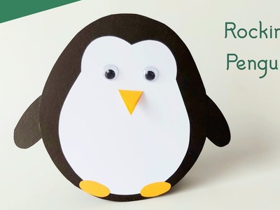 How To Make Rocking Penguin For Kids | Easy Paper Crafts | Winter Crafts For Kids | 5 Minute Crafts