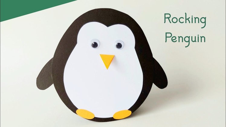 How To Make Rocking Penguin For Kids | Easy Paper Crafts | Winter Crafts For Kids | 5 Minute Crafts
