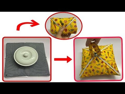 ⛔️ Instruction on How to Sew a Carrying Bag - Heat Preservation Bag for Pot or Bowl follow Real Size