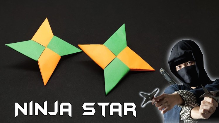 KAĞITTAN NİNJA YILDIZI YAPIMI - (How To Make a Paper Ninja Star) - Origami