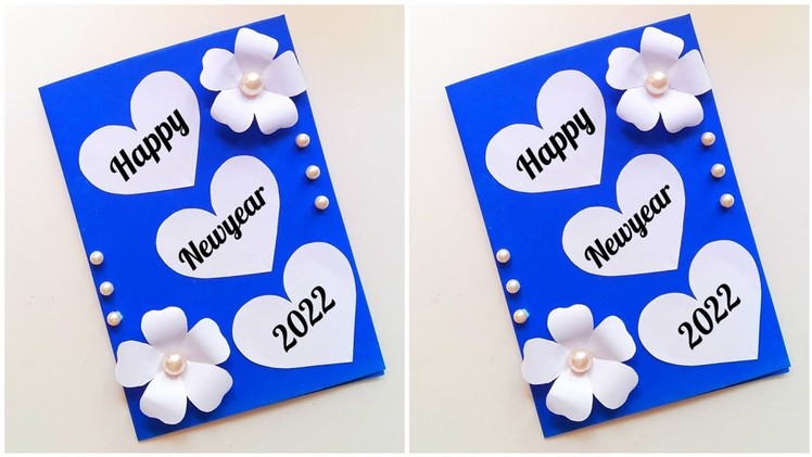 ????LAST MINUTE???? Newyear Greeting Card Idea • Easy handmade newyear card • Beautiful Newyear Card Ideas