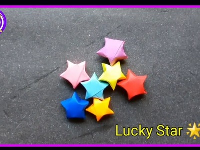 Lucky Star Origami | How to make a paper Lucky star | How to fold a paper Lucky star