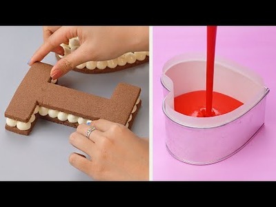 Most Satisfying Heart Cake Tutorials For Your Lover | Top Yummy Cake Recipes